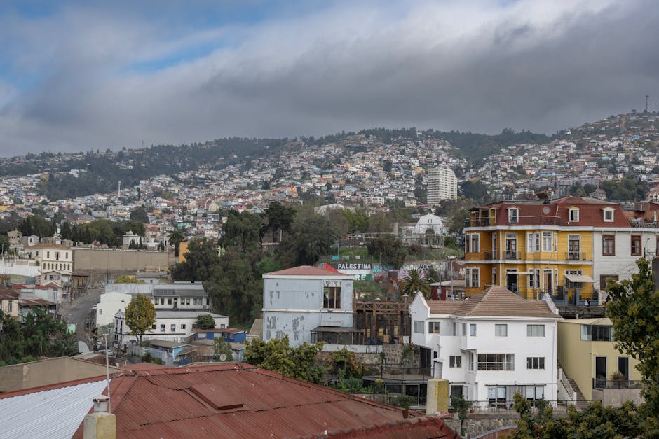 Valparaíso cerros coloridos Chile — eSIM y conexión 4G+